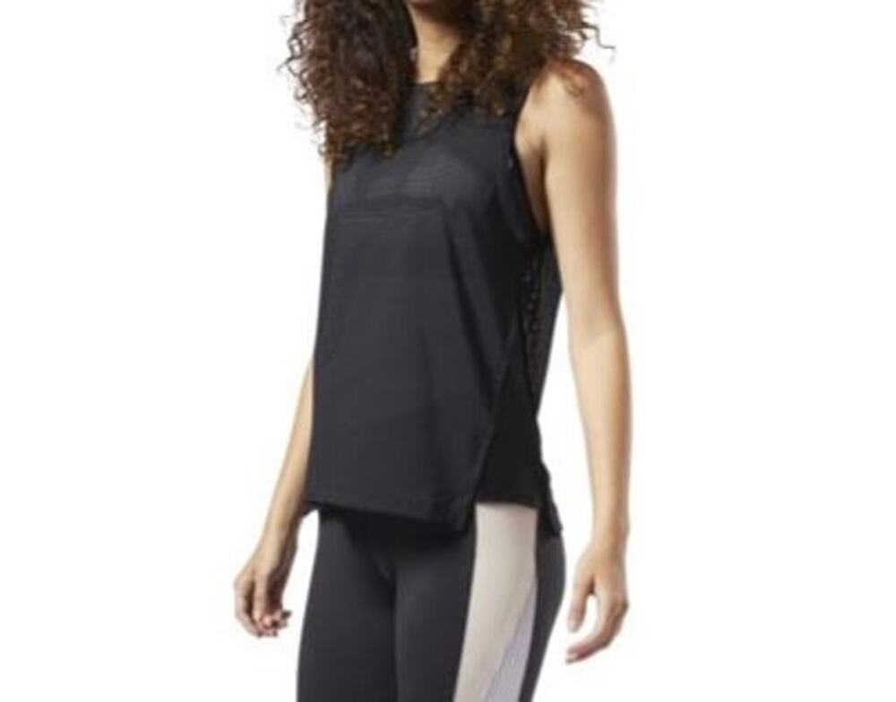 Reebok Perforated Performance Tank Top Sz Small Athletic Running